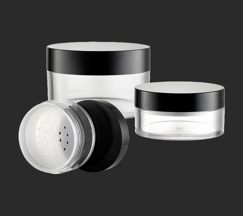 China plastic loose powder jar with sifter Factory,Exporters Ningbo