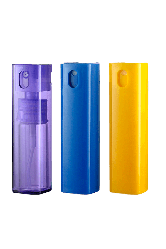 10ml square shape plastic perfume pen sprayer pump